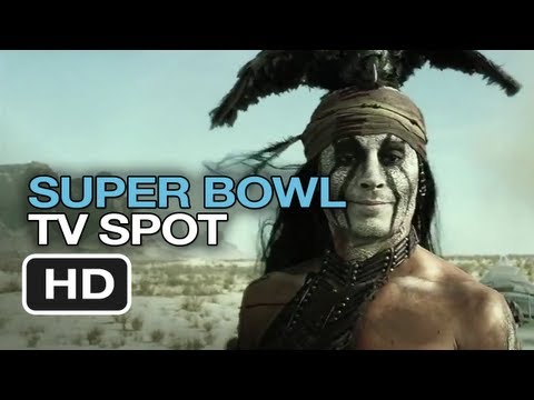 The Lone Ranger - Extended Super Bowl Trailer (2013) Johnny Depp Movie