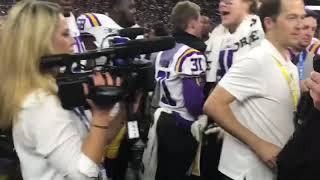 Scenes from an LSU championship win