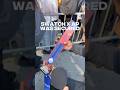 Resellers outside for the Swatch x AP release! #complexnews
