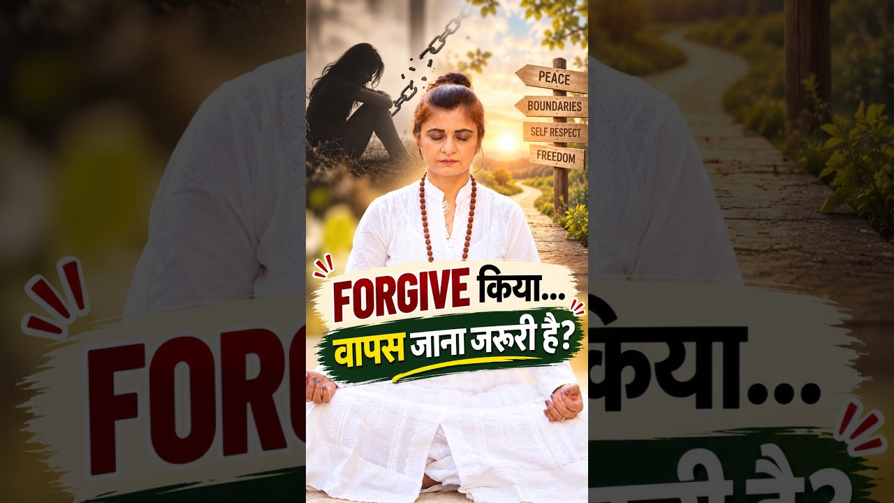 Forgive करना मतलब वापस जाना नहीं | Forgiveness, Boundaries,Emotional Healing #nlpcourse #forgiveness