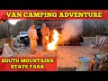 Van Camping Adventure ~ South Mountains State Park NC