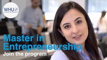 WHU Master in Entrepreneurship Program | A Master’s Student on an Entrepreneurial Journey