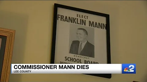Lee County Commissioner Frank Mann dies at 80