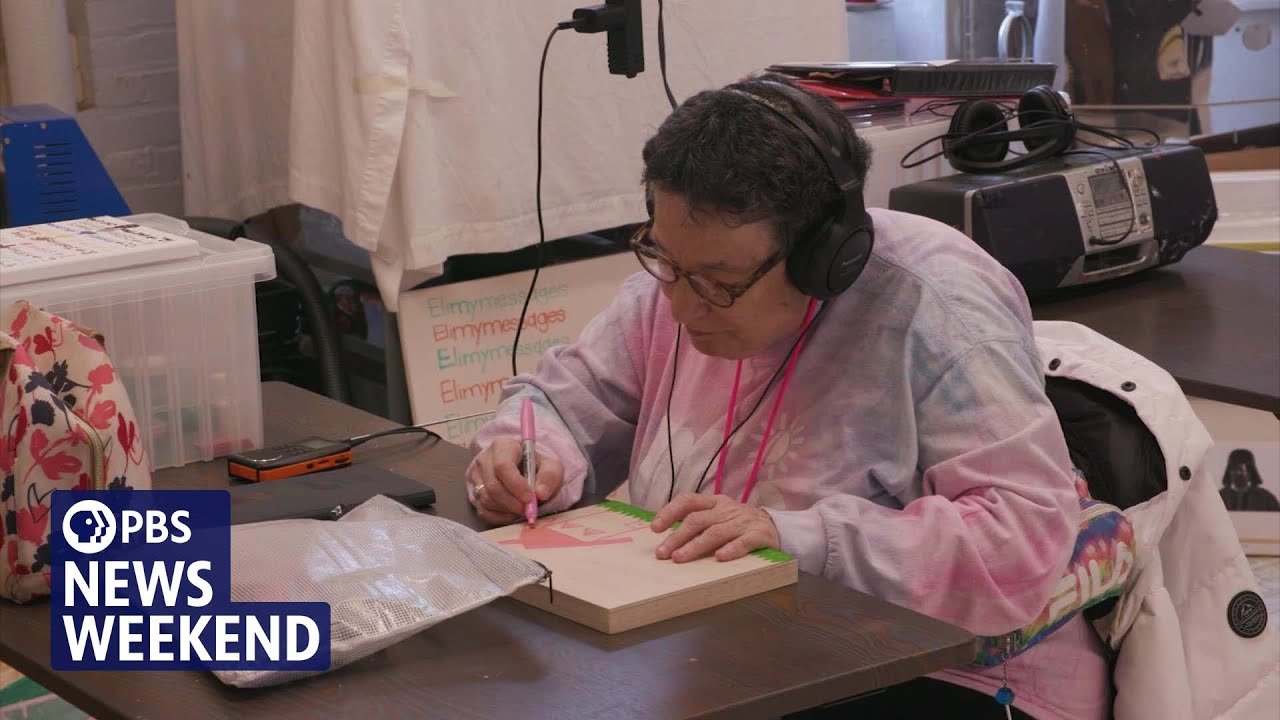 Inside a Massachusetts studio showcasing the work of artists with disabilities