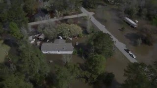 Slidell Aerials of flooding 3 15 2016