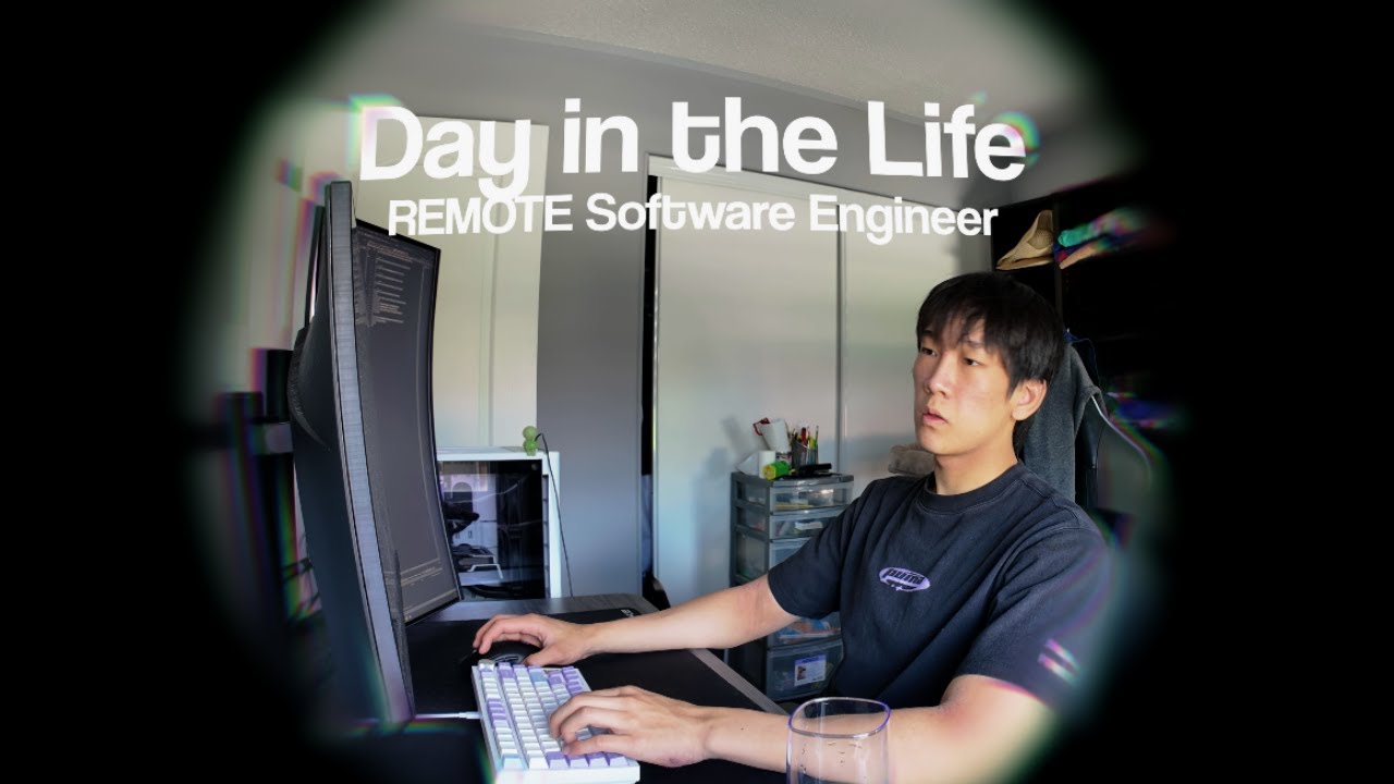 Day in the life * REMOTE Software Engineer - YouTube
