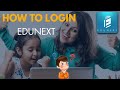 How to login in edunext app