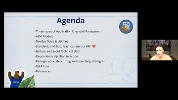 The architecture of package based development in Salesforce