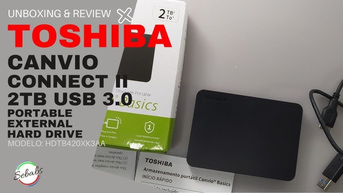 Test Toshiba Canvio Basics 2022 (4 To) : un disque dur externe au rapport  capacité/prix imbattable