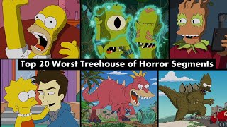 Top 20 Worst Treehouse of Horror Segments