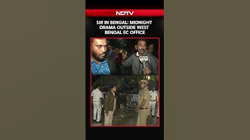 SIR In Bengal: Midnight Drama At West Bengal Election Commission Office Over SIR