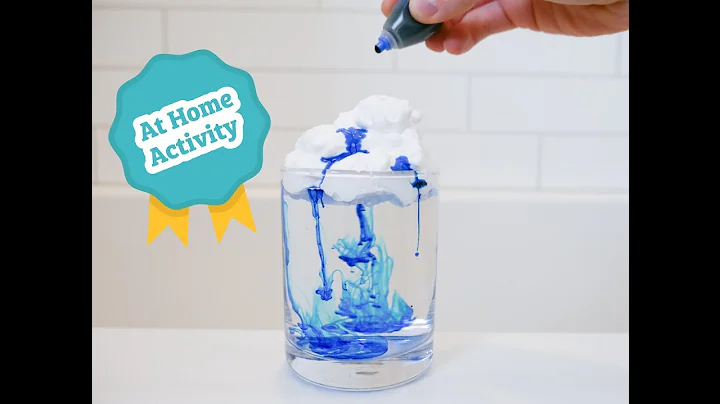 Shaving Cream Rain Clouds | Preschool Activities