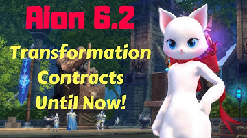 AION 6.2 - Transformation Contracts - Which Did You Collect So Far?