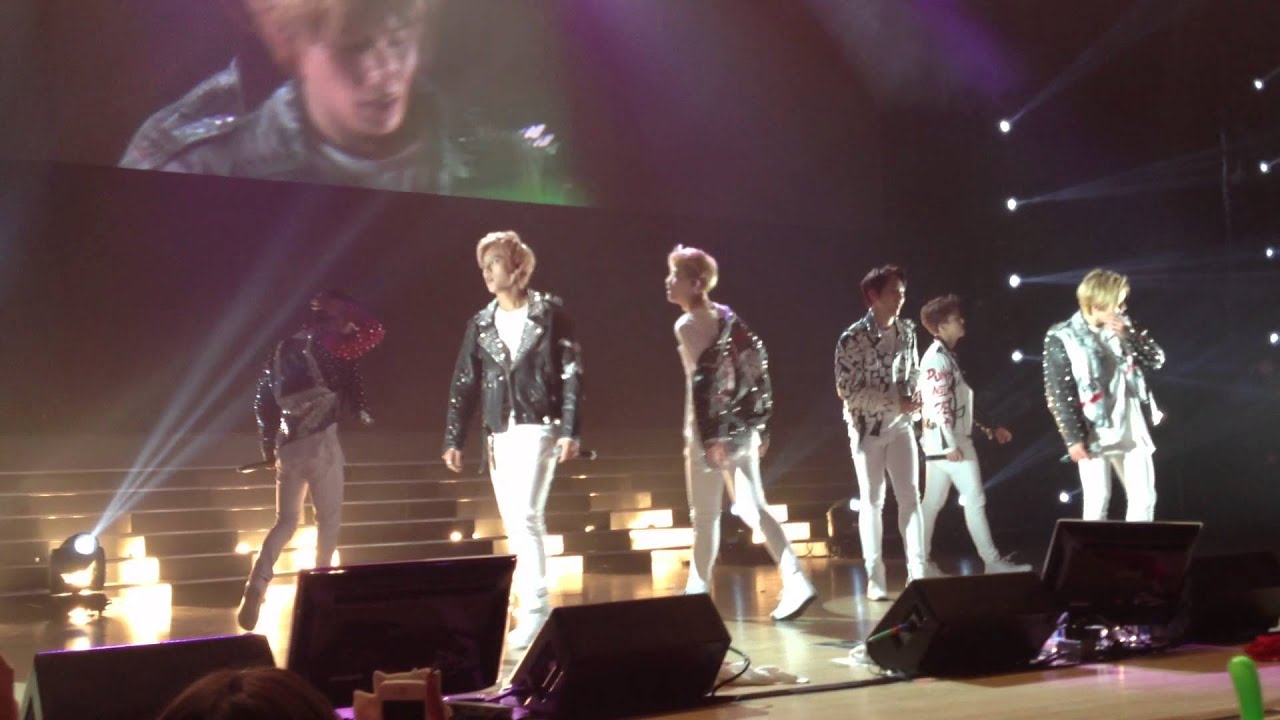 [FANCAM] 140419 Warrior, Ending Ment @ B.A.P Live on Earth Chicago