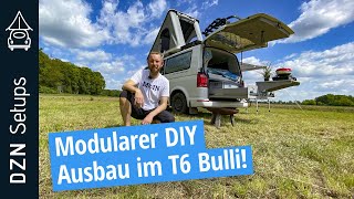 Modularer DIY Ausbau im T6 Bulli I VW Bus mit Autohome Columbus Variant Medium X-Long Dachzelt screenshot 4