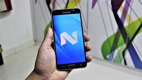 Install Official Nougat Update Manually On Galaxy J7 2016, J7 Prime & On8
