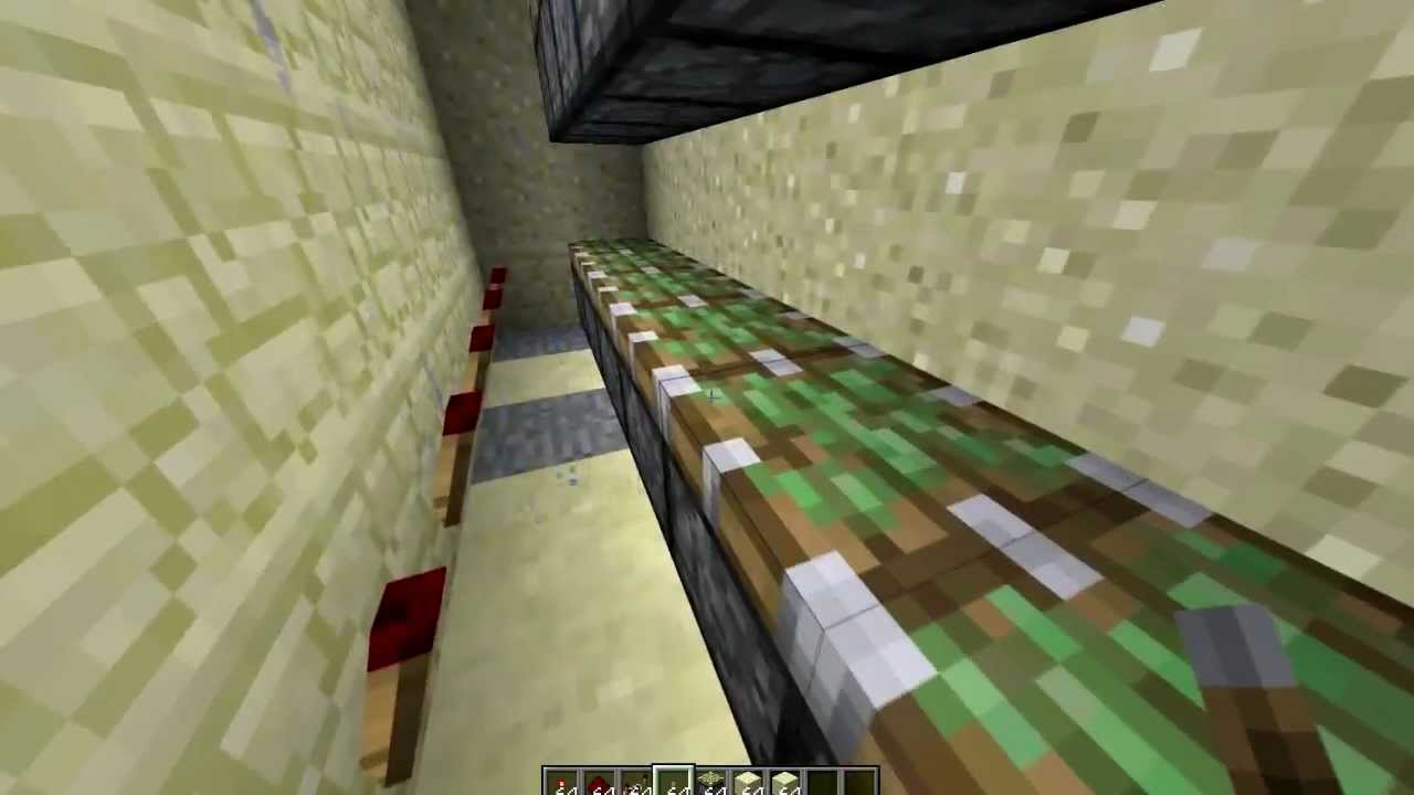 Tuto Minecraft | Le mur rétractable - YouTube