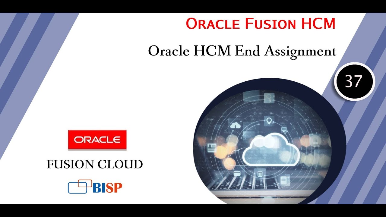 end assignment in oracle fusion