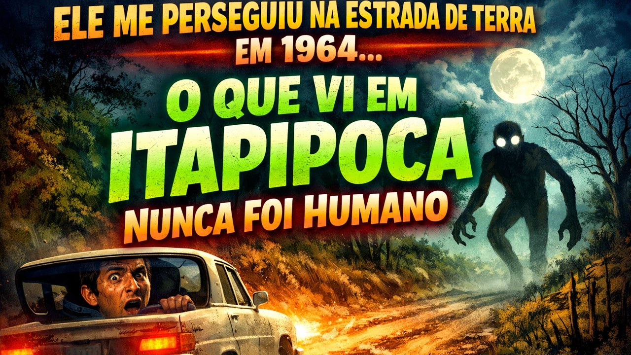 Ele Me Perseguiu na Estrada de Terra em 1964… O Que Vi em Itapipoca Nunca Foi Humano