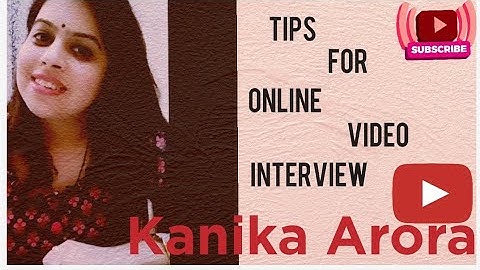 Tips for online video interview, zoom ,skype, Google meet job interview tips || virtual interview