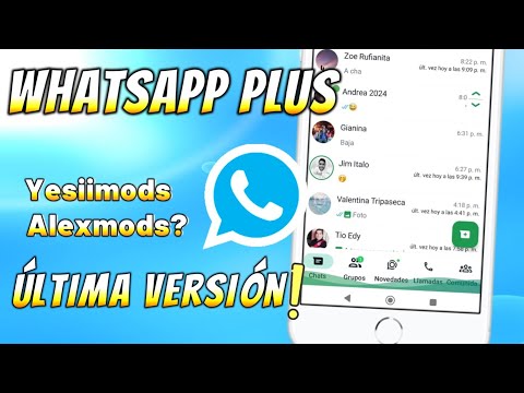 WHATSAPP PLUS: Novedades de Alexmods ✅ Whatsapp Plus Yesiimods | Necesitas Instalar Version Oficial