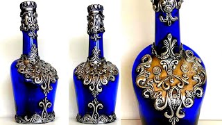 Glass Bottle Decoration/ Bottle Art