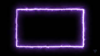 ANIMATED WEBCAM OVERLAY 'PURPLE ENERGY'