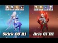 Skirk C0 R1 &amp; Arlecchino C1 R1 5.8 Abyss Clear + Builds