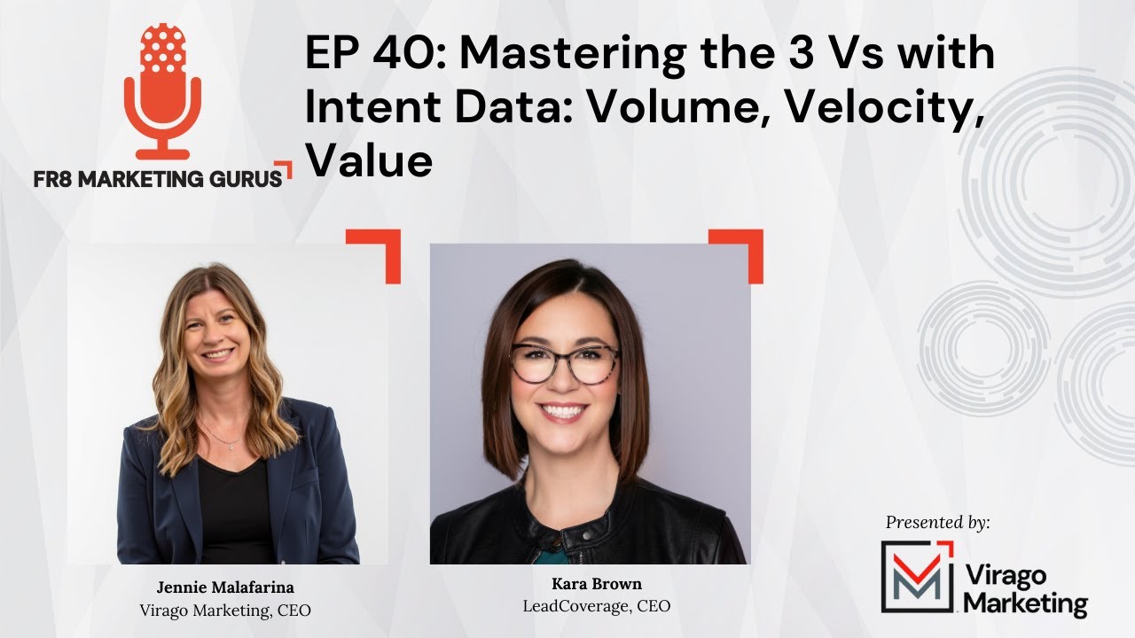 Mastering the 3 Vs with Intent Data  Volume  Velocity  Value