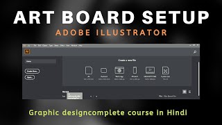 Free graphic design tutorial hindi | Adobe illustrator art board setup in Hindi | part 2 screenshot 2