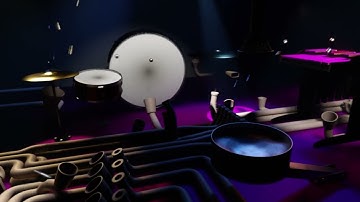 Animusic-Style 3D Animation in Blender | "Pipe Dream" Inspired