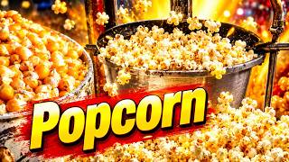 Amazing Popcorn Making Video 🍿 | Indian Street Food Popcorn Recipe #popcorn