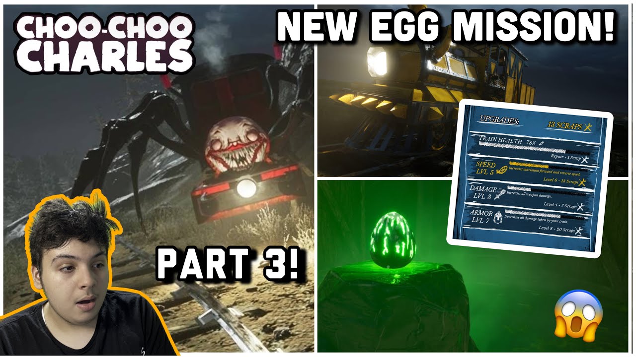 Choo Choo Charles Mobile, Altersfreigabe, Credits, IGN, Wiki &  Moistcritikal Easter Egg!