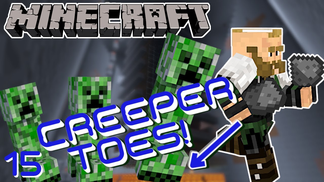 Minecraft Survival Lets Play Episode 15 | I Made A Giant Creeper Farm ...