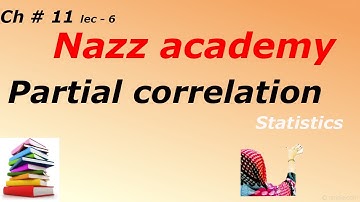 Partial correlation ch 11 lec 6