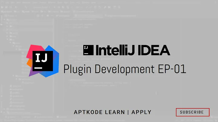 IntelliJ Idea Plugin Development EP01