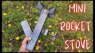 Mini Portable Rocket Stove v1.0 - DIY