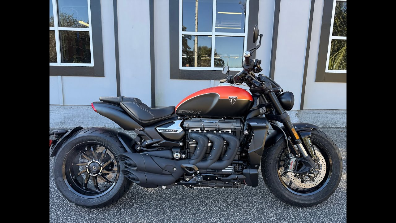 2026 Triumph Rocket 3 Storm R Orange