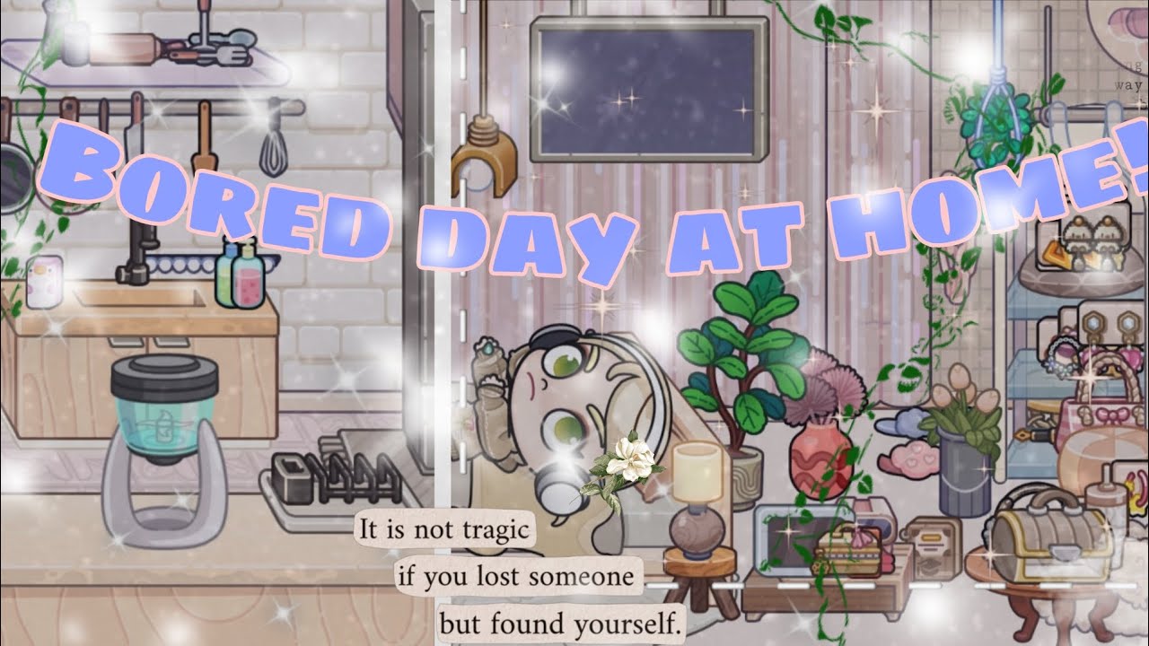 A boring day at home😴