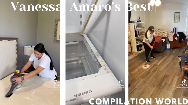 Vanessa Amaro's Best On TikTok I Vaneamaro91 I Cleaning I Compilation World