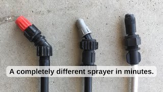 How to Change the Nozzle On a Lawn or Garden Sprayer
