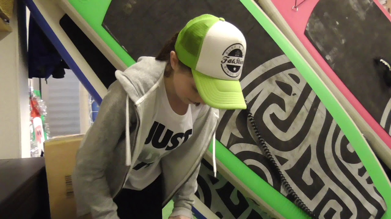 How to Inflate an iSUP (Inflatable paddle board) by FatStick, blow up, pump