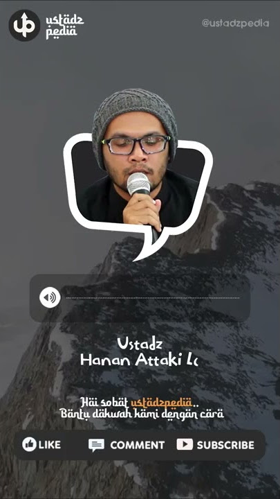 CERAMAH PENDEK‼️ Sabar Dalam Menghadapi Ujian Hidup - Ceramah Ustadz Hanan Attaki