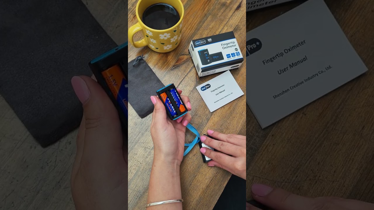 MediPro Finger Pulse Oximeter - unboxing new packaging & asmr #asmrsounds #unboxing #pulseoximeter