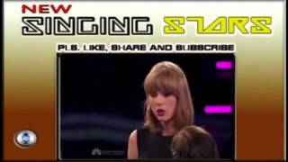 Taylor Swift singing Heart Attack by Demi Lovato