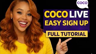 ​Coco Live: How to Sign Up & How It Works (Full 2026 Guide)" screenshot 5