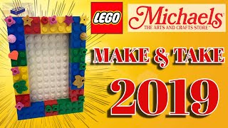 LEGO Make & Take Set FRAME-1 - Picture Frame (2019) Michaels crafts
