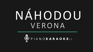 Verona - Náhodou | Piano Karaoke Instrumental