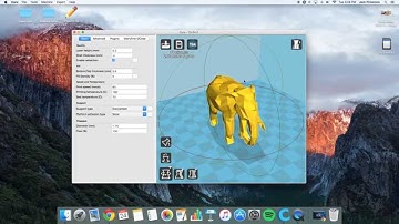 Sunhokey reprap Prusa i3 3D Printer: Cura slicer software