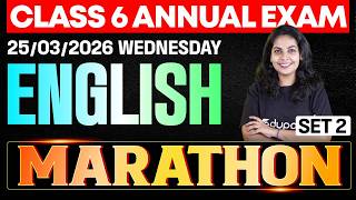 Class 6 Annual Exam 25032026 Wednesday  English Marathon set 2